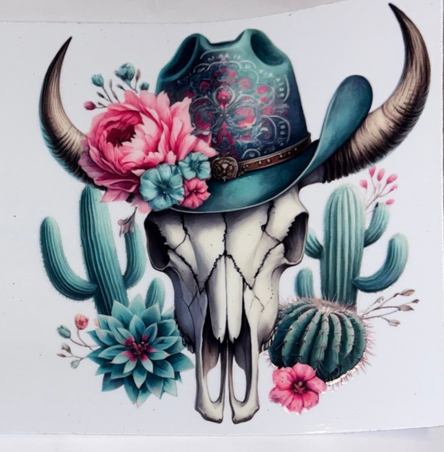 Vintage, Skull, Skeleton, Boho/Dark decals