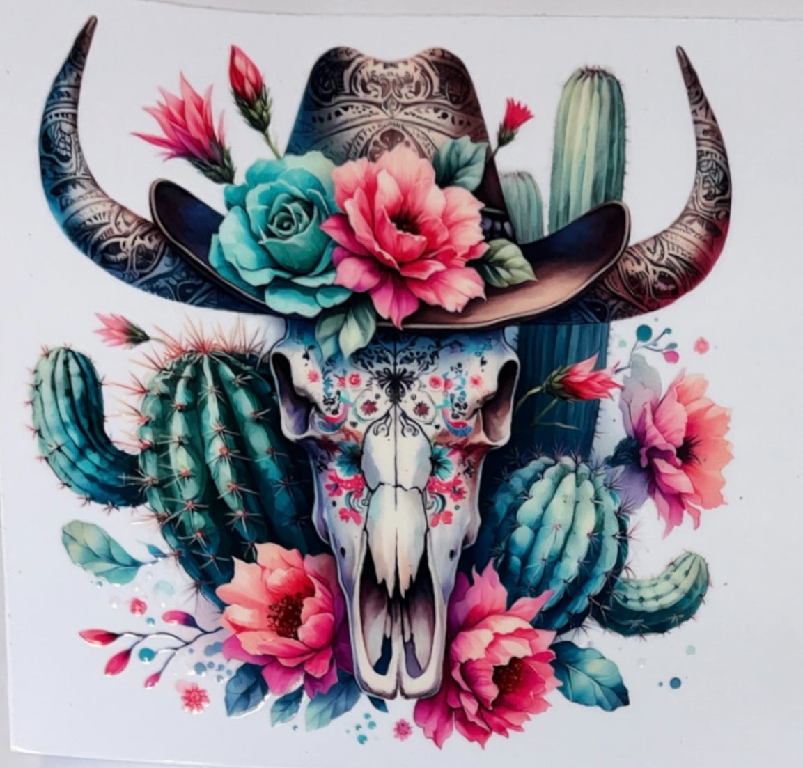 Vintage, Skull, Skeleton, Boho/Dark decals