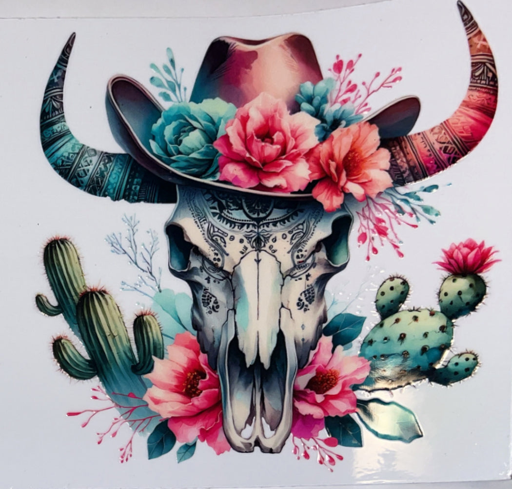 Vintage, Skull, Skeleton, Boho/Dark decals