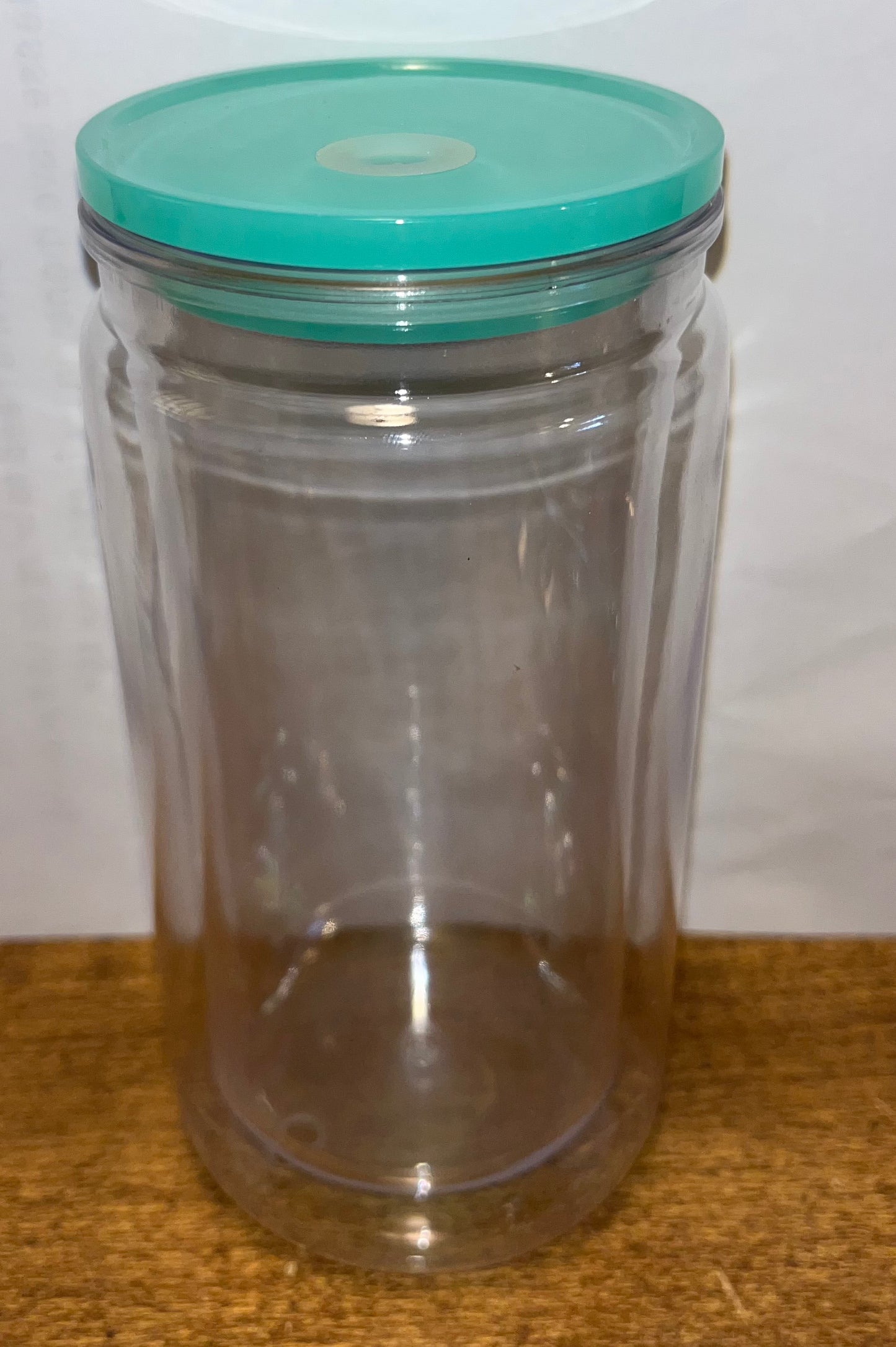 16oz Plastic SnowGlobe Tumbler